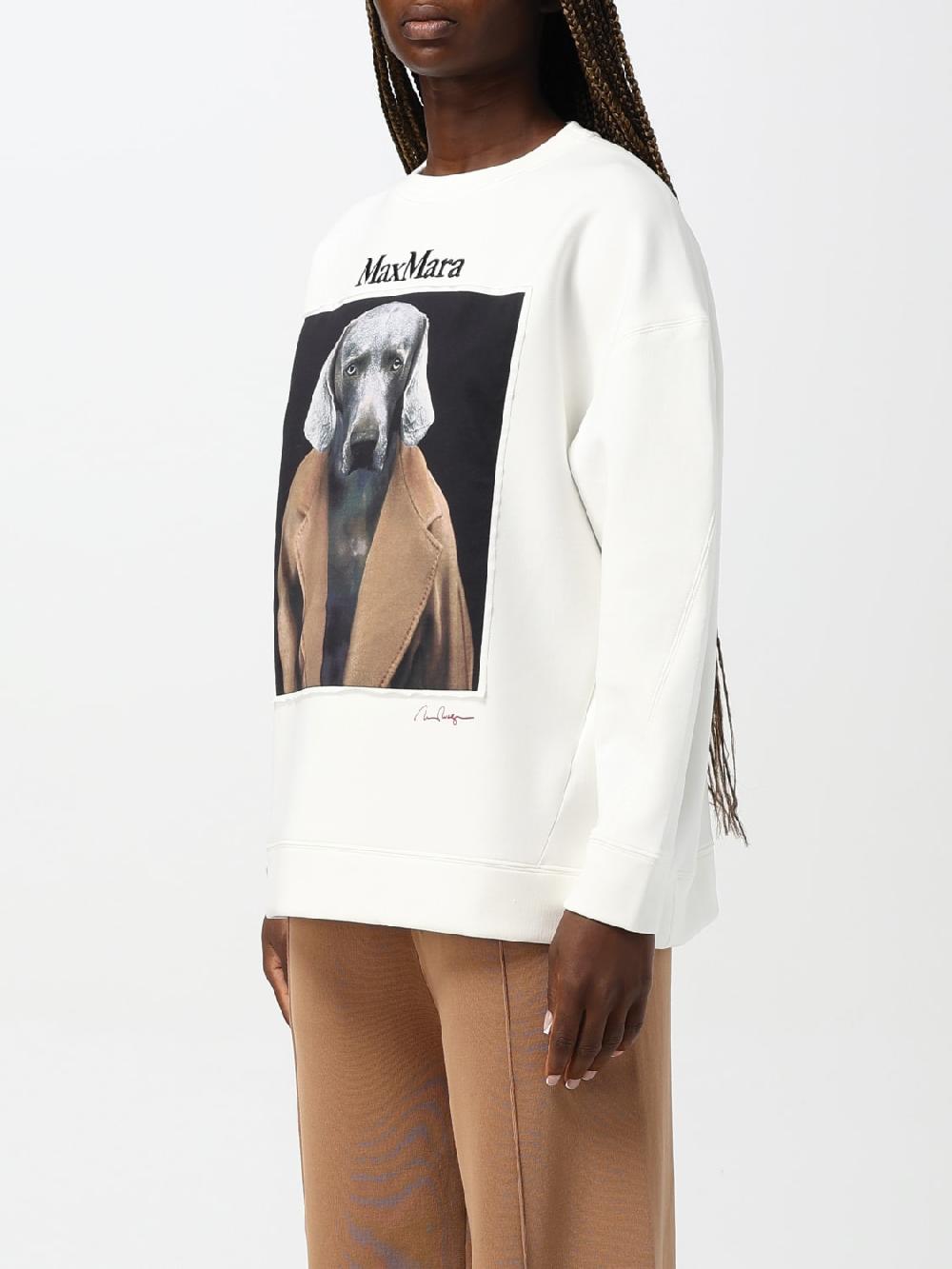 Giglio Felpa Bacco X William Wegman Max Mara In Cotone