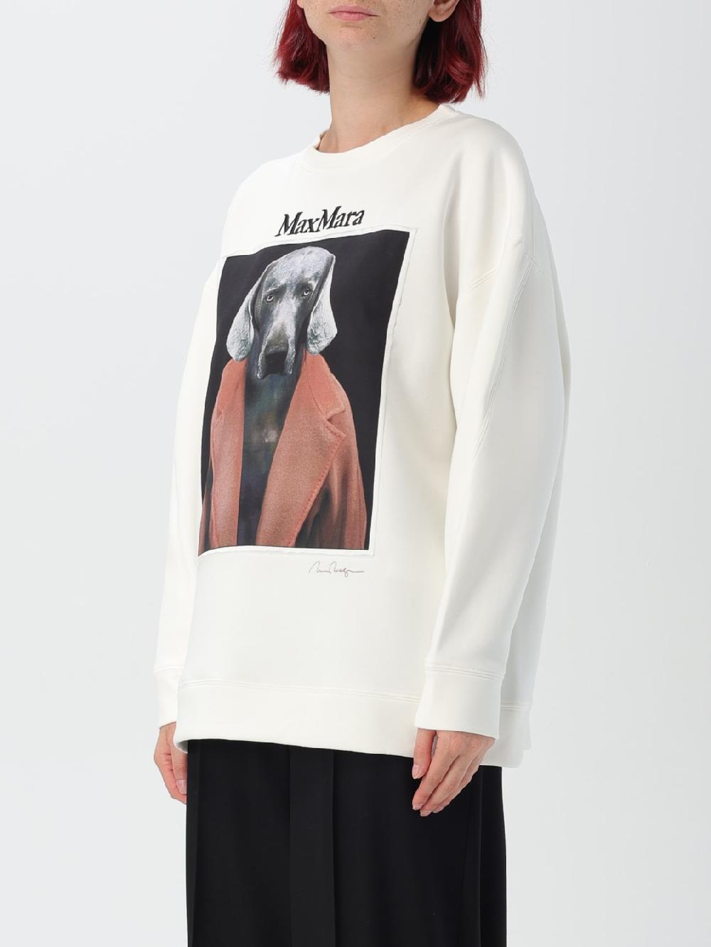 Giglio Felpa Bacco X William Wegman Max Mara In Cotone