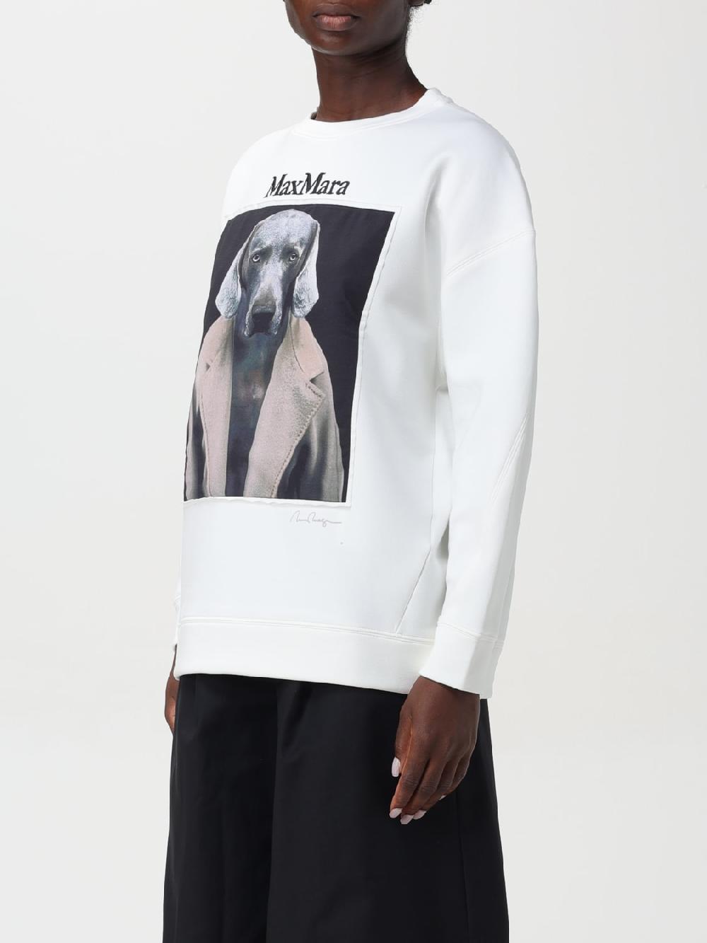 Giglio Felpa Bacco X William Wegman Max Mara In Cotone