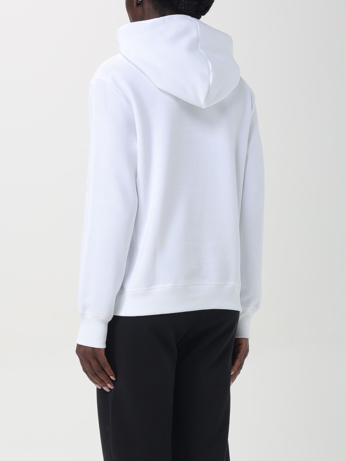Giglio Felpa Donna Calvin Klein In Cotone Con Logo Ricamato