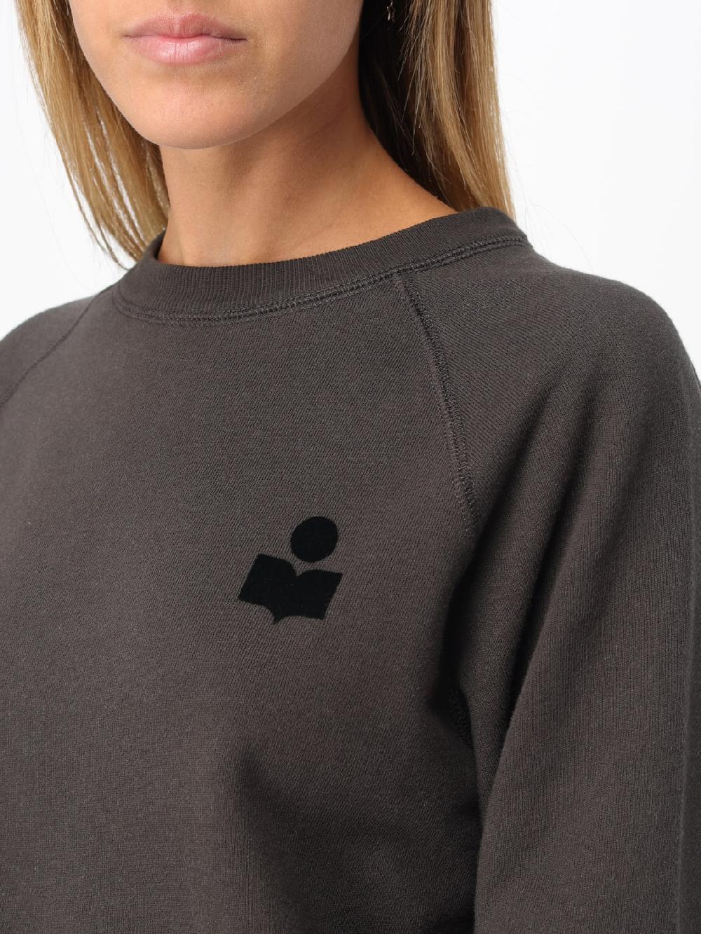 Giglio Felpa Isabel Marant Etoile In Cotone Con Logo