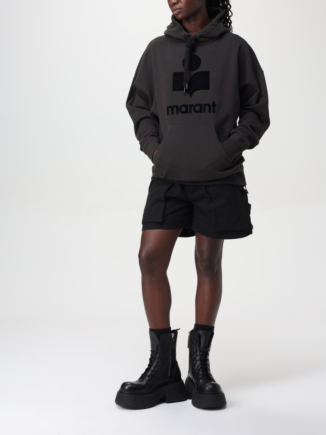 Giglio Felpa Isabel Marant Etoile In Cotone Con Logo