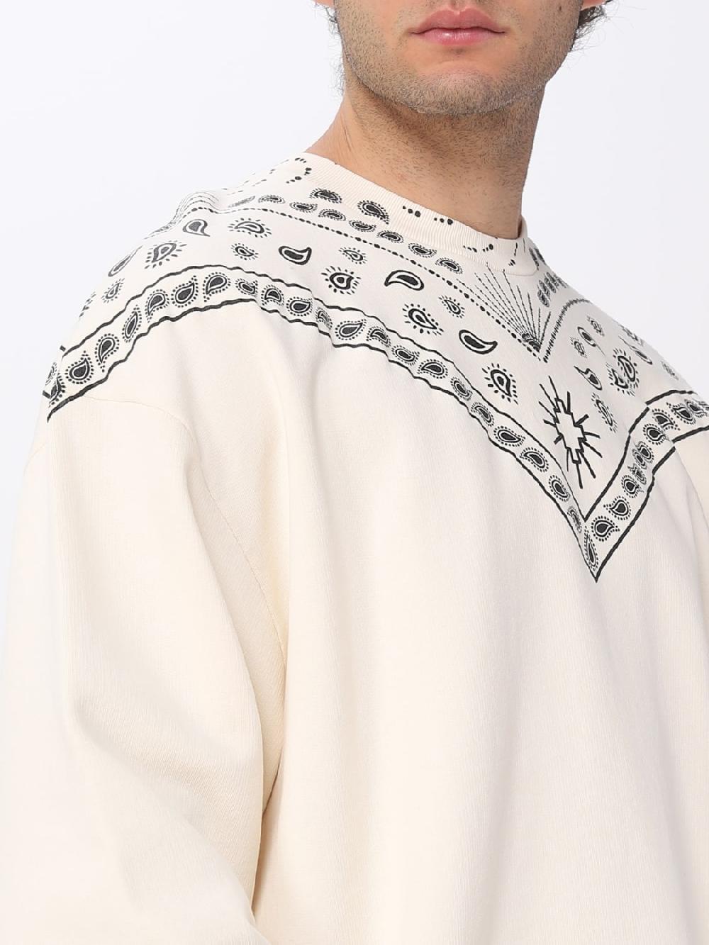 Giglio Felpa Marcelo Burlon County Of Milan In Cotone Con Stampa