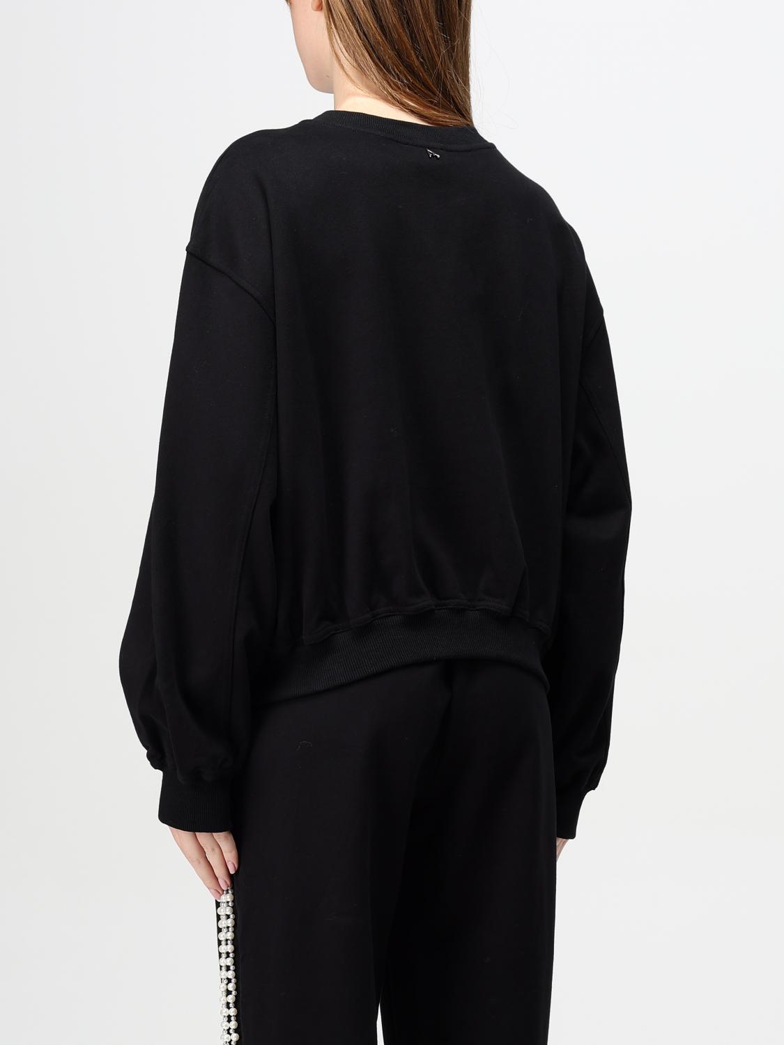 Giglio Felpa Twinset - Actitude In Cotone Con Perline