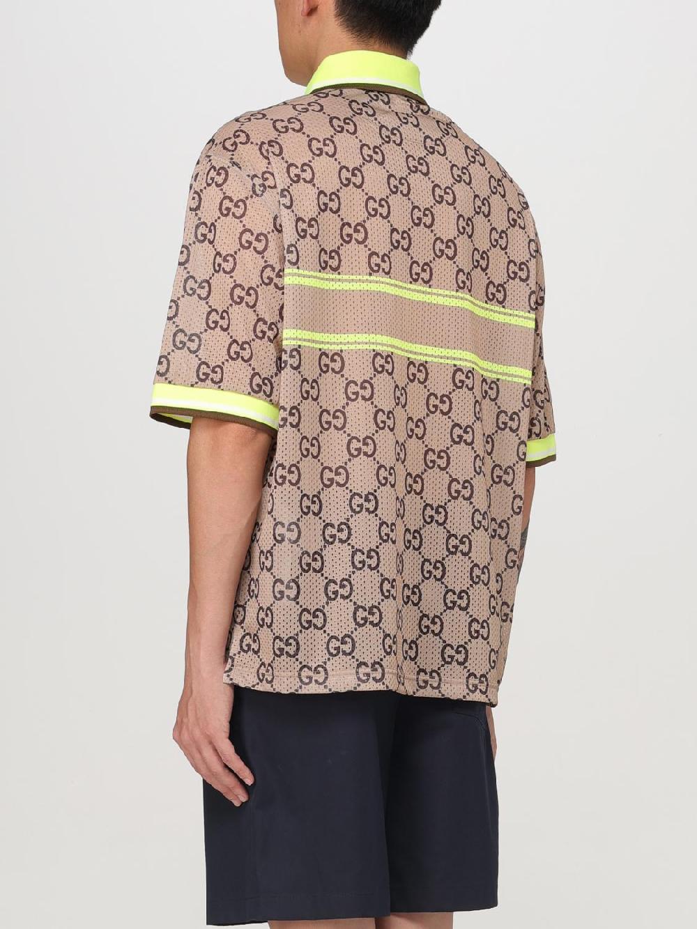 Giglio Giacca Gucci In Nylon Con Monogramm All-over