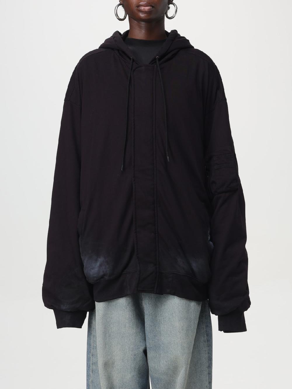 Giglio Giacca oversize con cappuccio e maxi logo Balenciaga