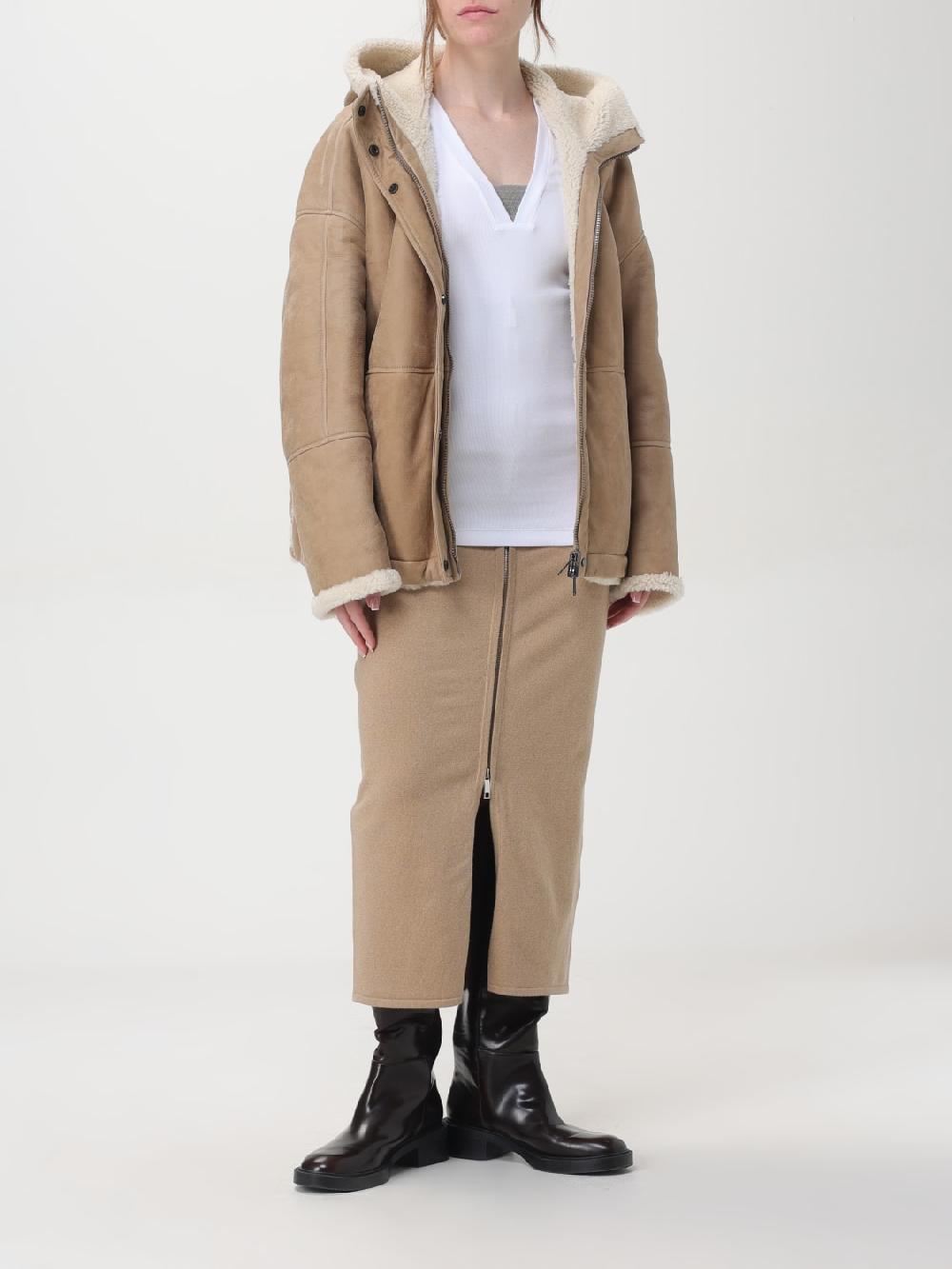 Giglio Giacca Reversibile In Shearling Brunello Cucinelli