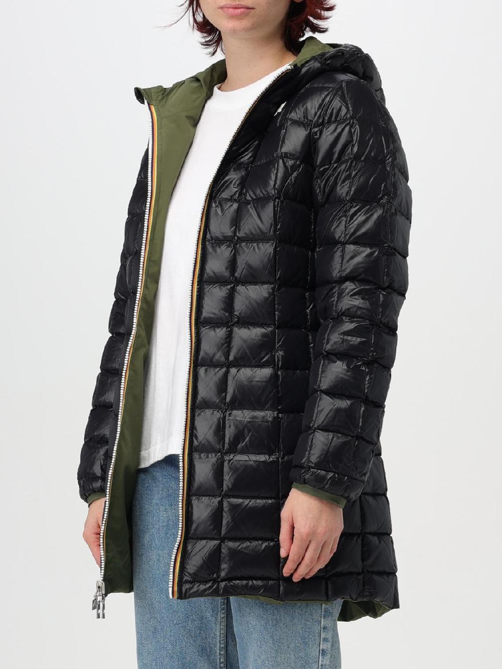 Giglio Giacca Reversibile K-Way In Nylon Trapuntato