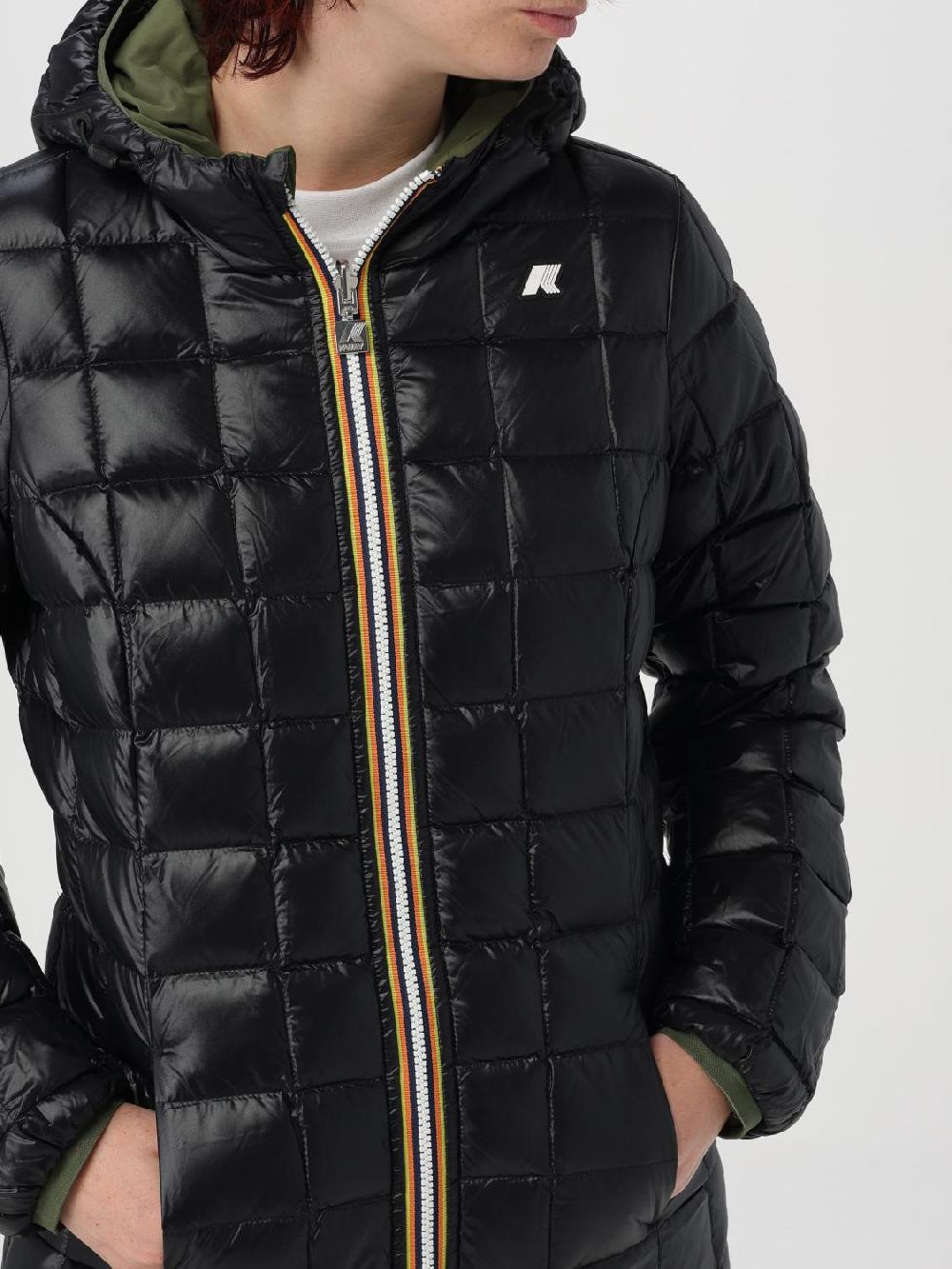 Giglio Giacca Reversibile K-Way In Nylon Trapuntato