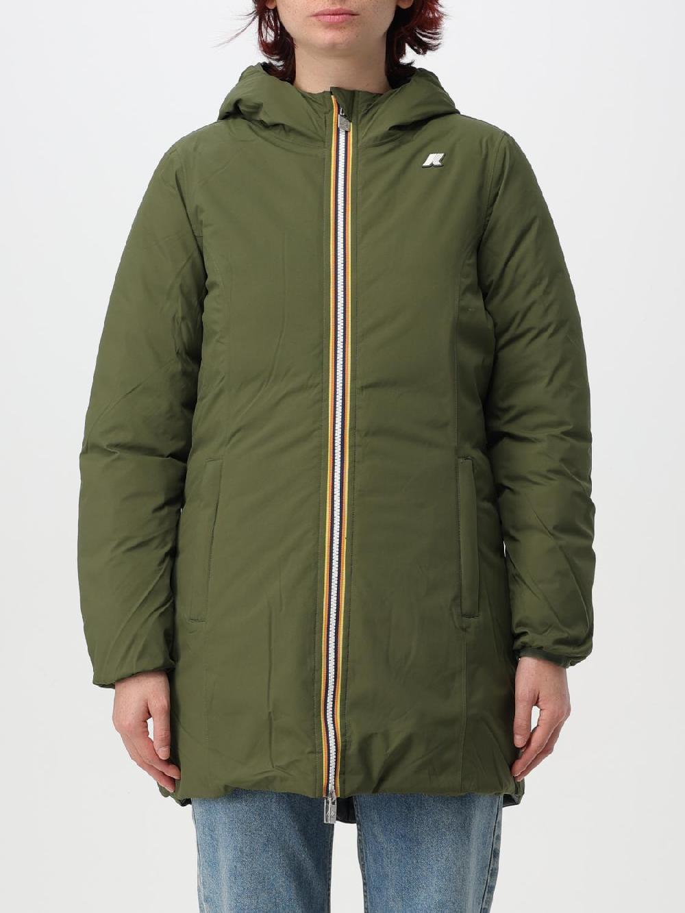 Giglio Giacca reversibile K-Way in nylon trapuntato