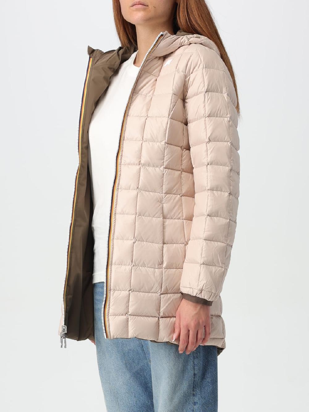 Giglio Giacca Reversibile K-Way In Nylon Trapuntato