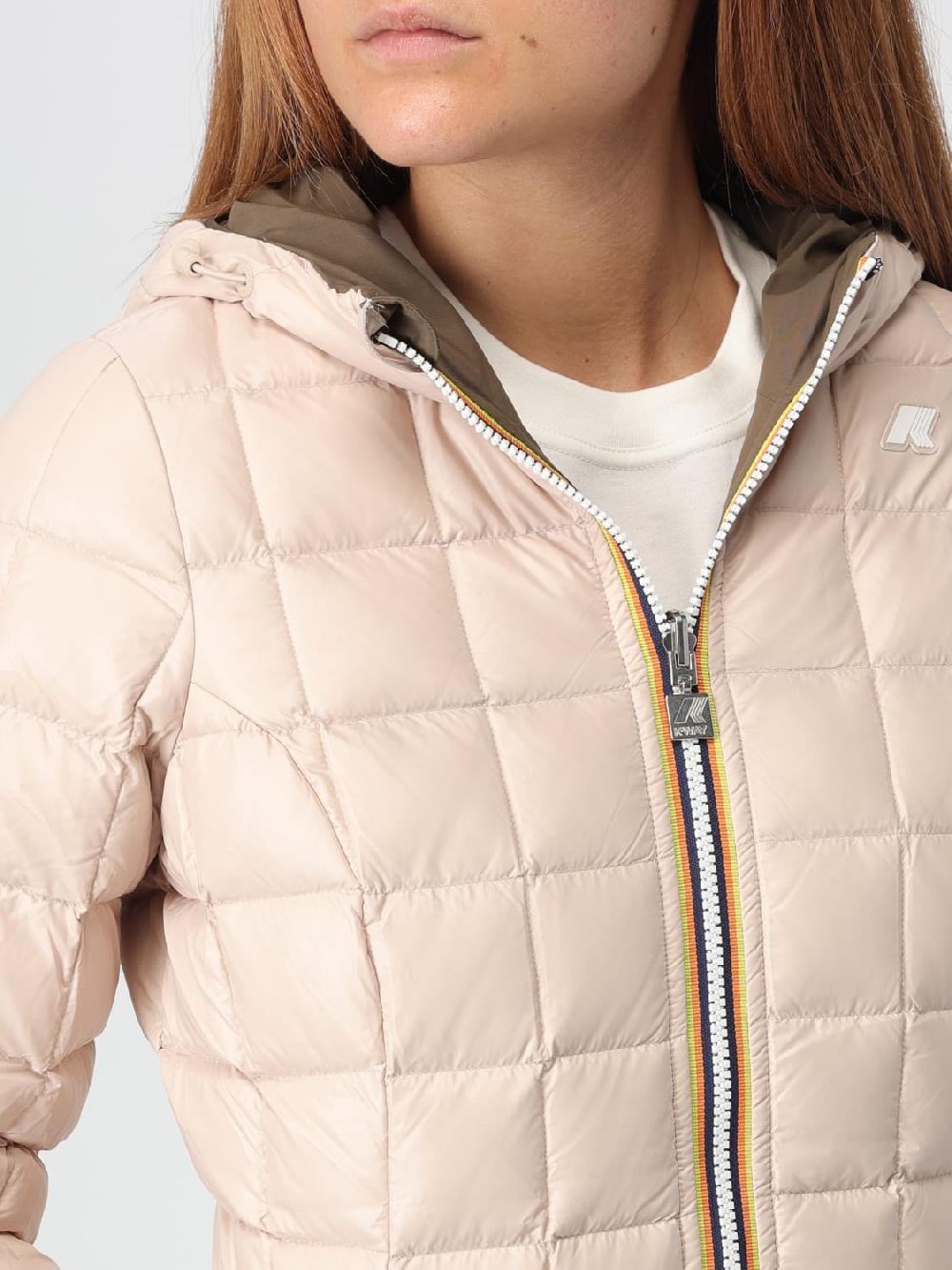 Giglio Giacca Reversibile K-Way In Nylon Trapuntato