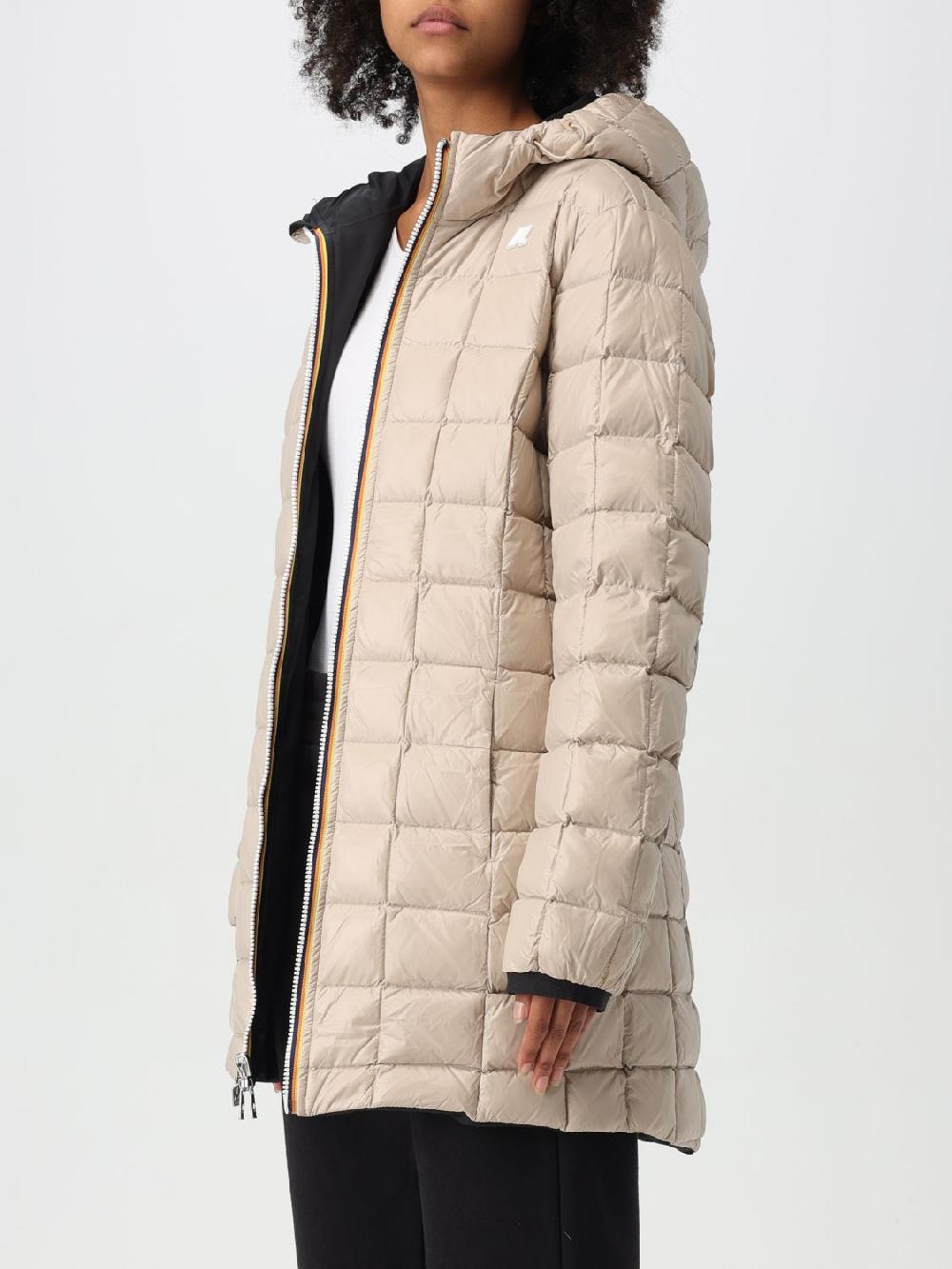Giglio Giacca Reversibile K-Way In Nylon Trapuntato