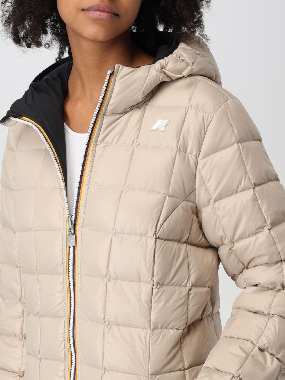 Giglio Giacca Reversibile K-Way In Nylon Trapuntato