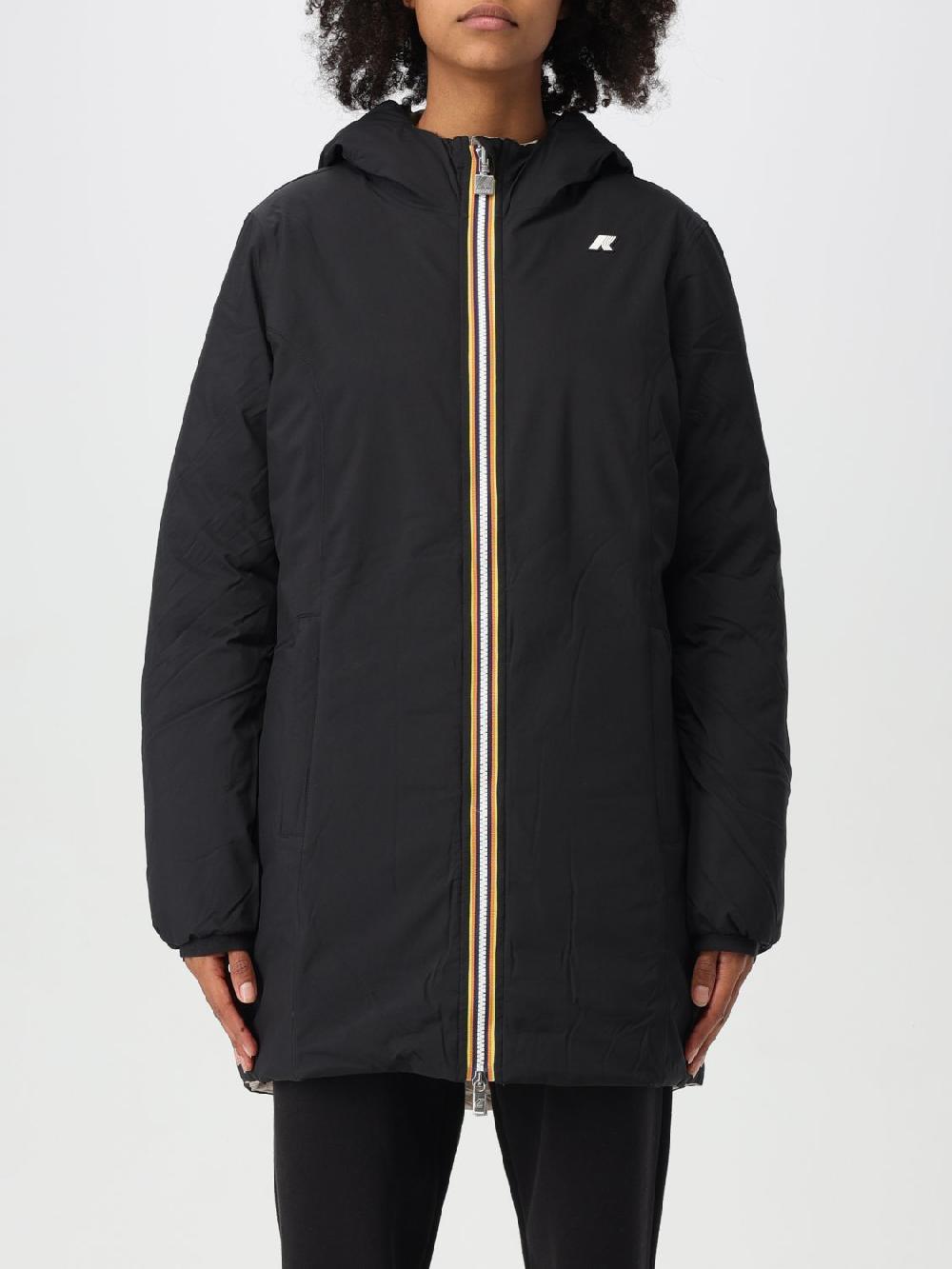 Giglio Giacca reversibile K-Way in nylon trapuntato