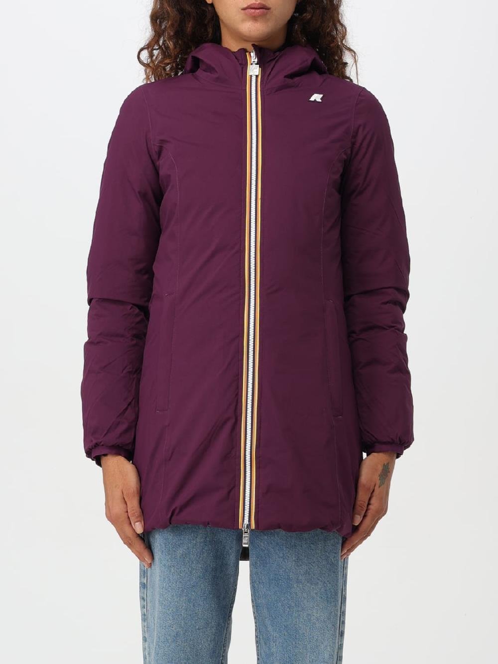 Giglio Giacca reversibile K-Way in nylon trapuntato