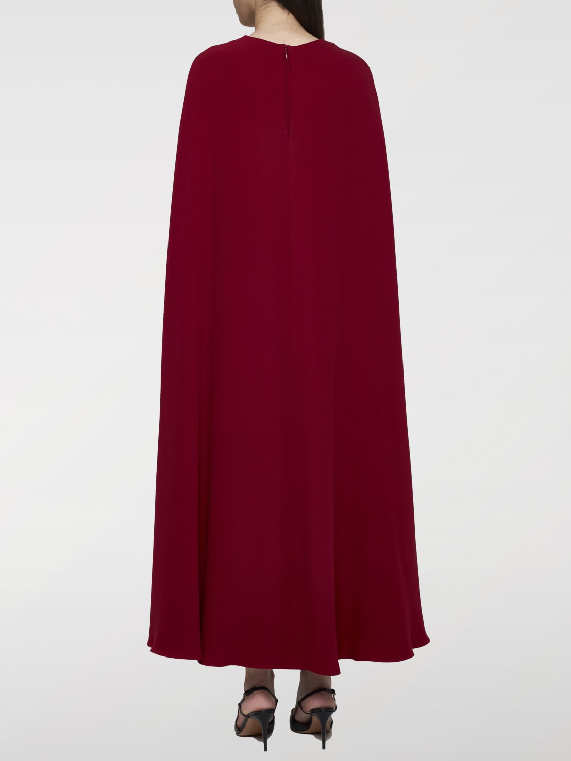 Giglio Abito A Cappa VLogo Valentino In Seta