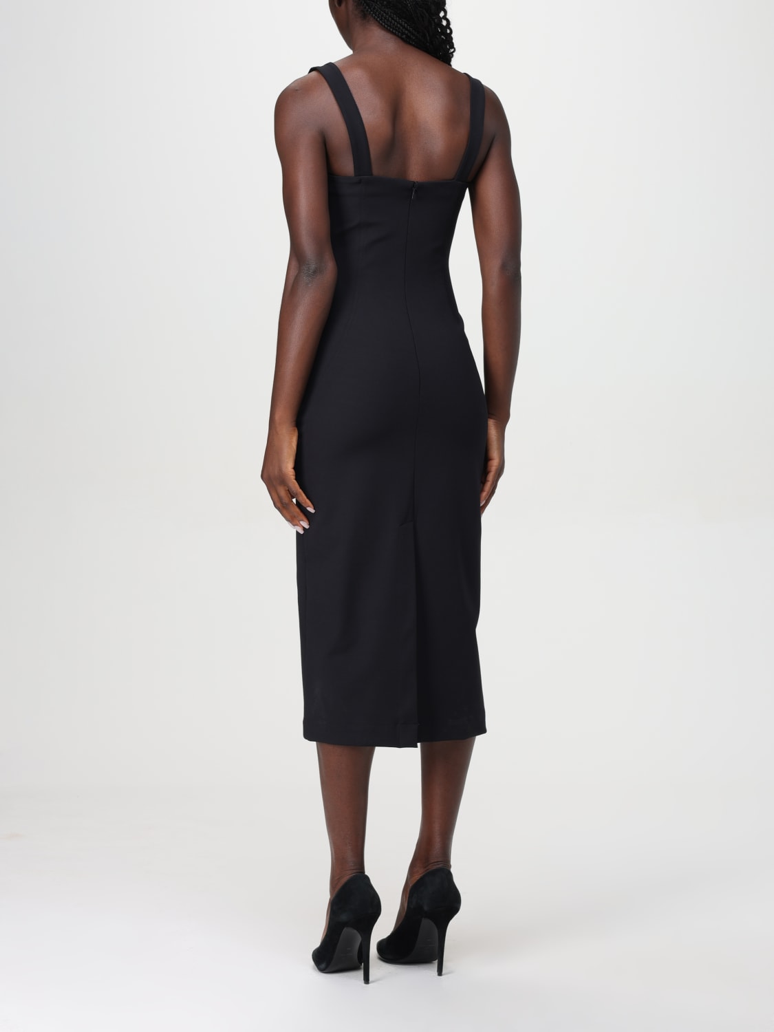 Giglio Abito A Corsetto Versace Jeans Couture