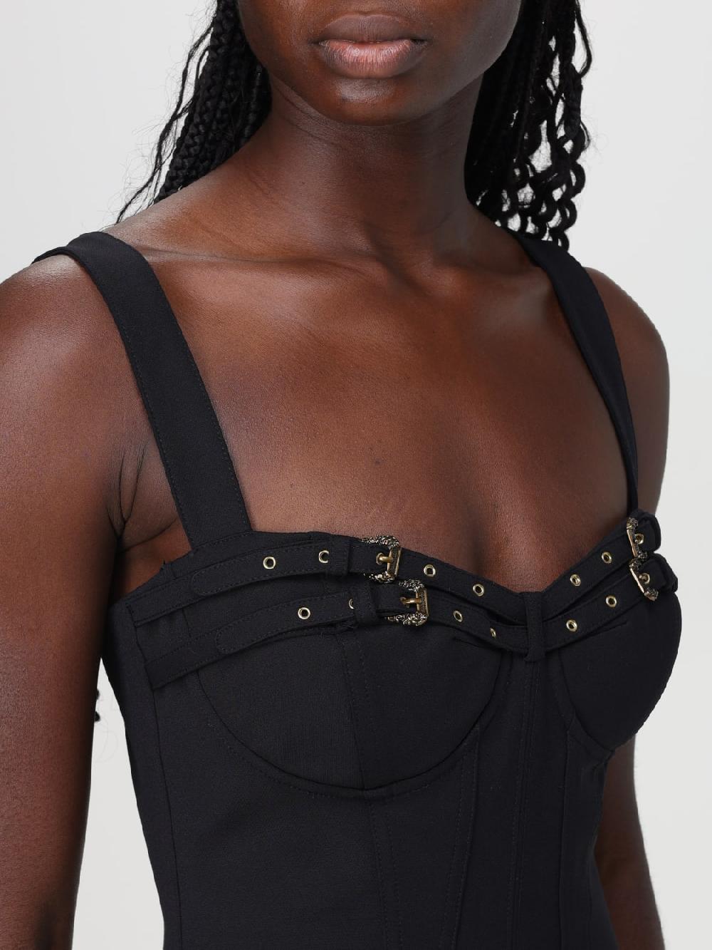 Giglio Abito A Corsetto Versace Jeans Couture