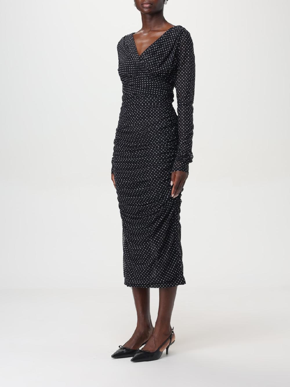 Giglio Abito A Pois Dolce & Gabbana