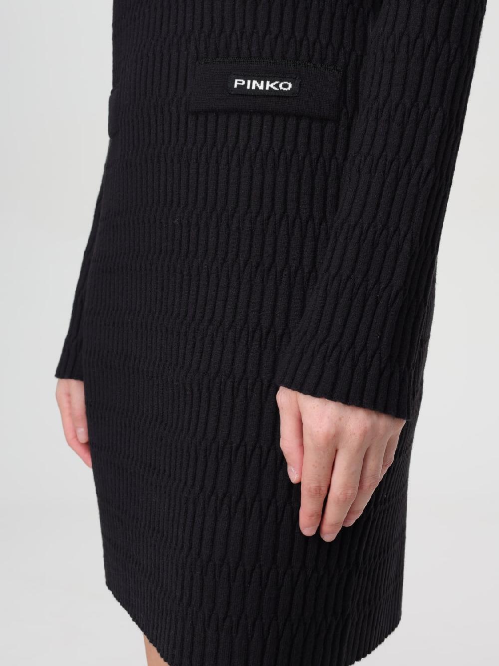 Giglio Abito A Polo Pinko In Maglia Con Borchie