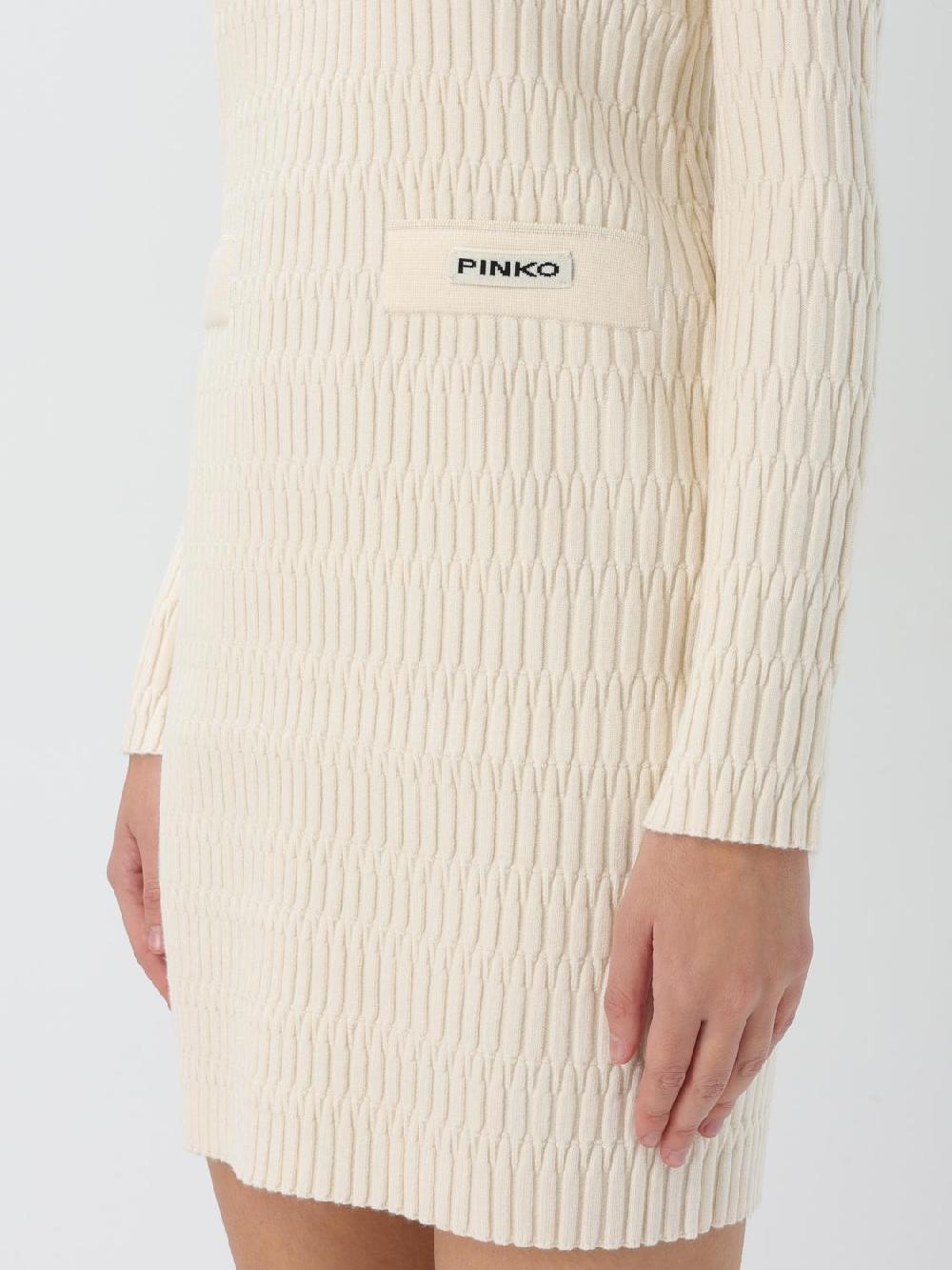 Giglio Abito A Polo Pinko In Maglia Con Borchie