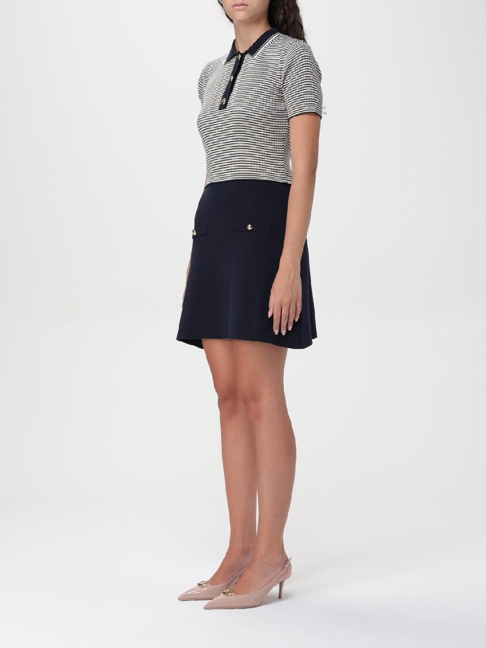 Giglio Abito A Polo Valentino In Misto Cotone