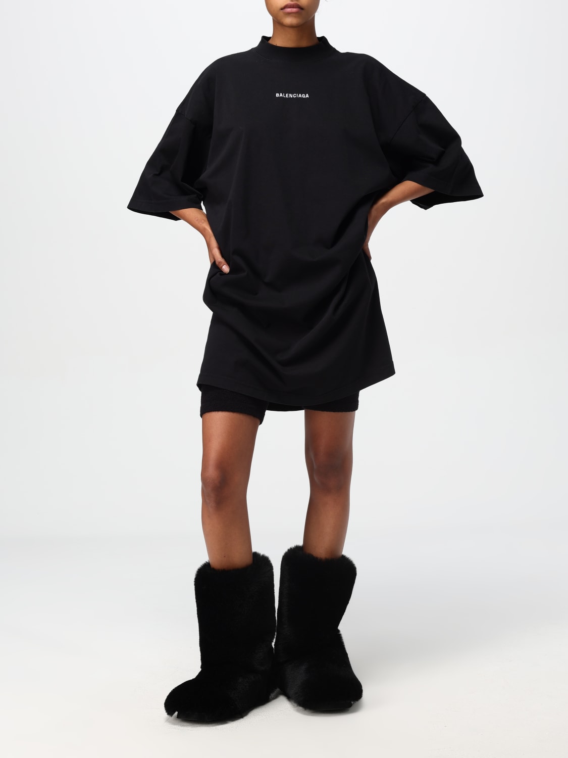 Giglio Abito Balenciaga In Cotone