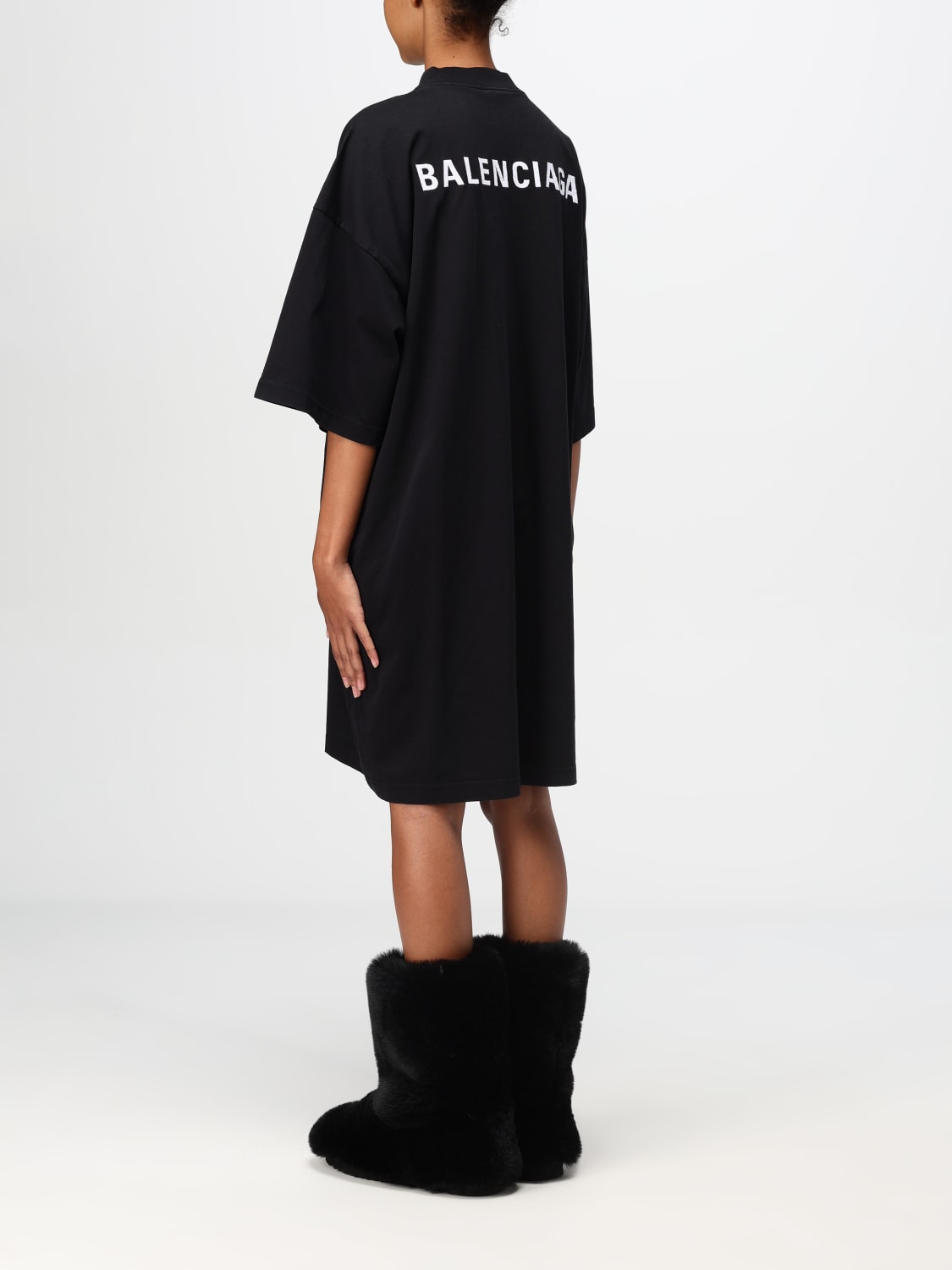 Giglio Abito Balenciaga In Cotone