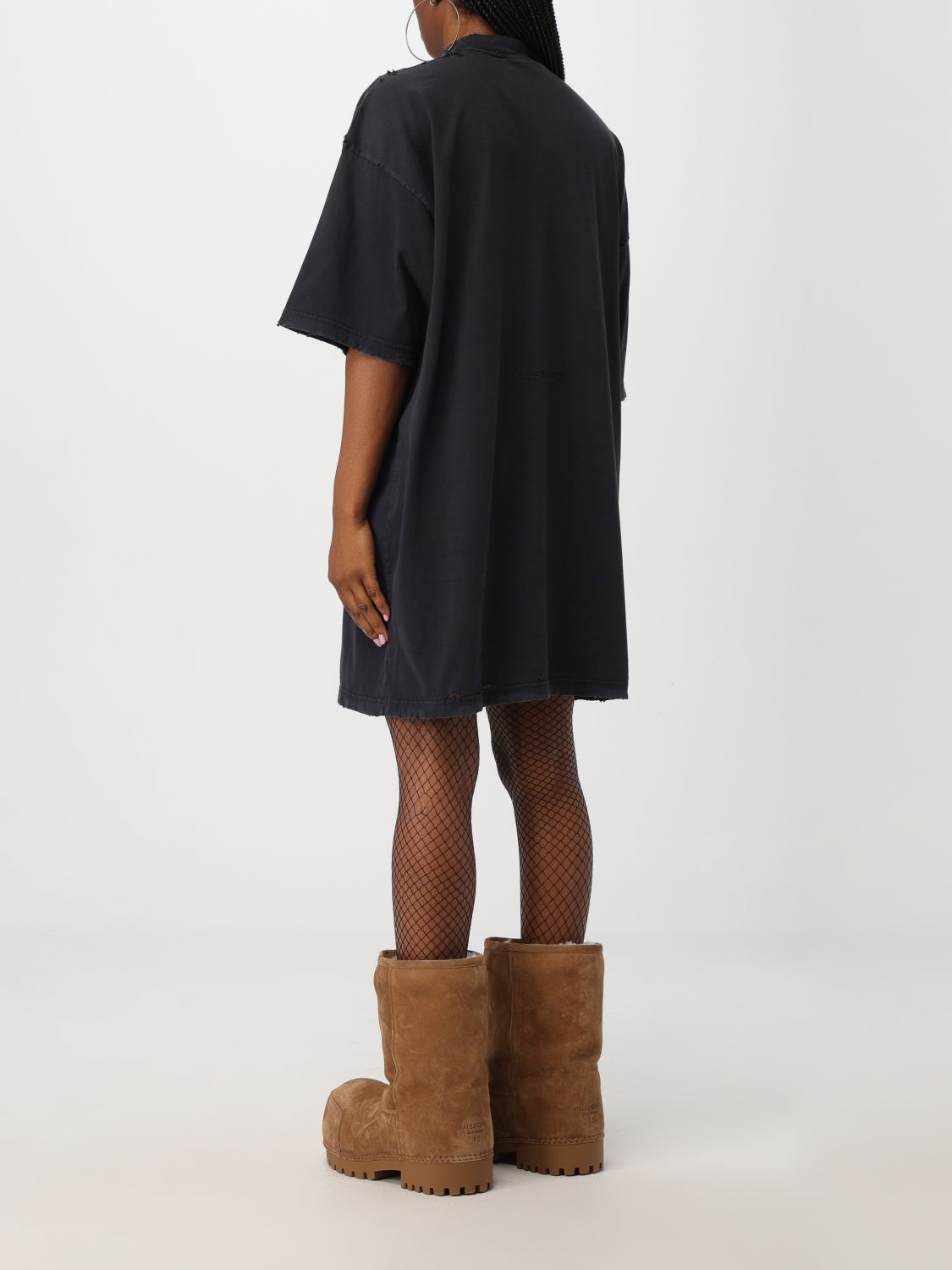 Giglio Abito Balenciaga In Cotone Con Stampa