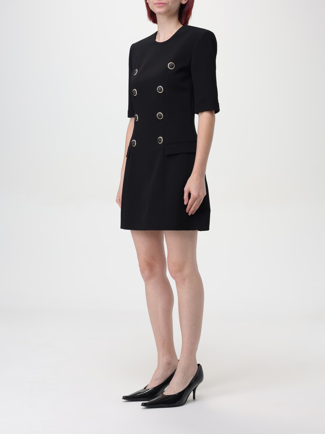 Giglio Abito Balmain In Viscosa