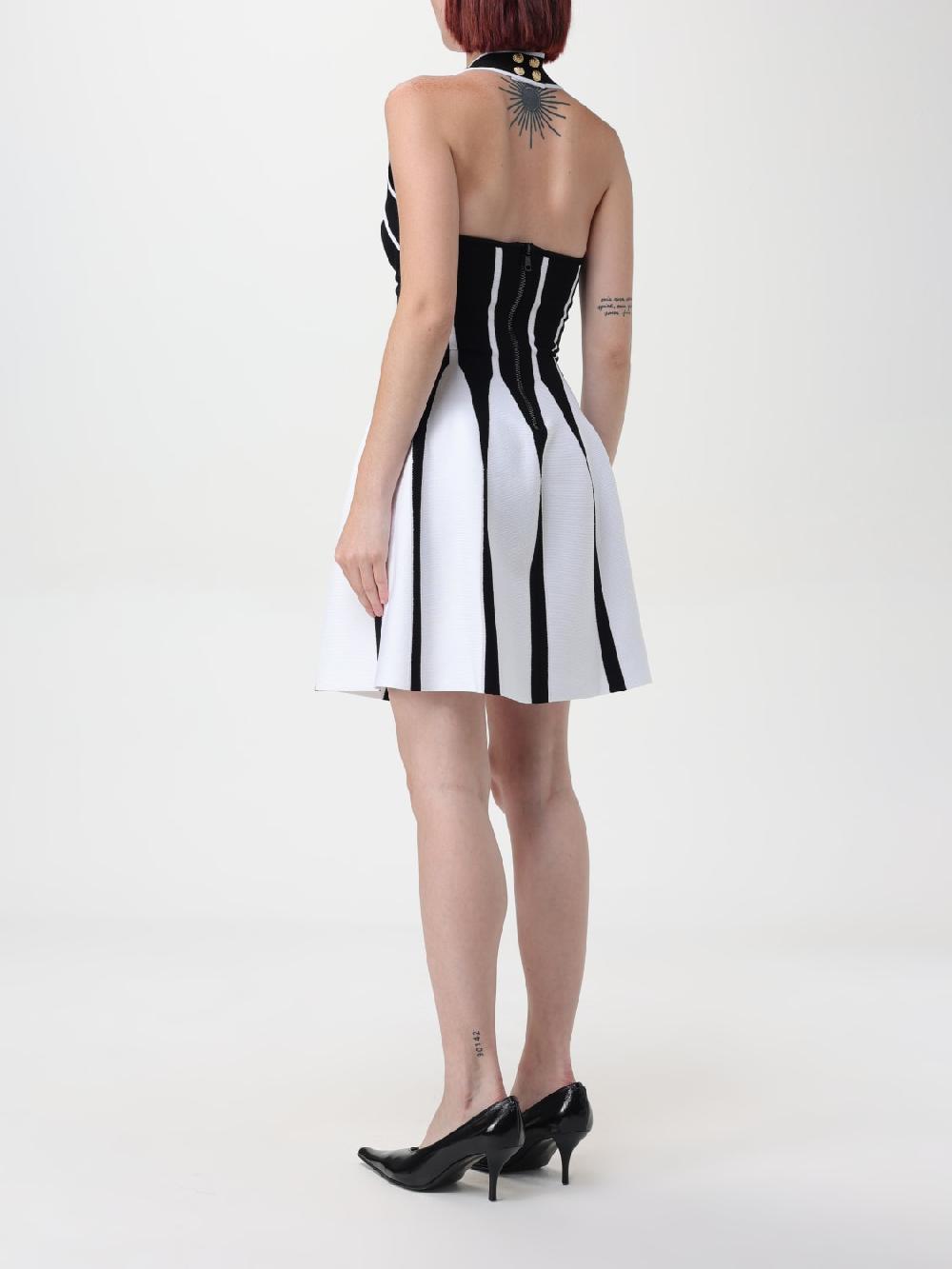 Giglio Abito Balmain In Viscosa