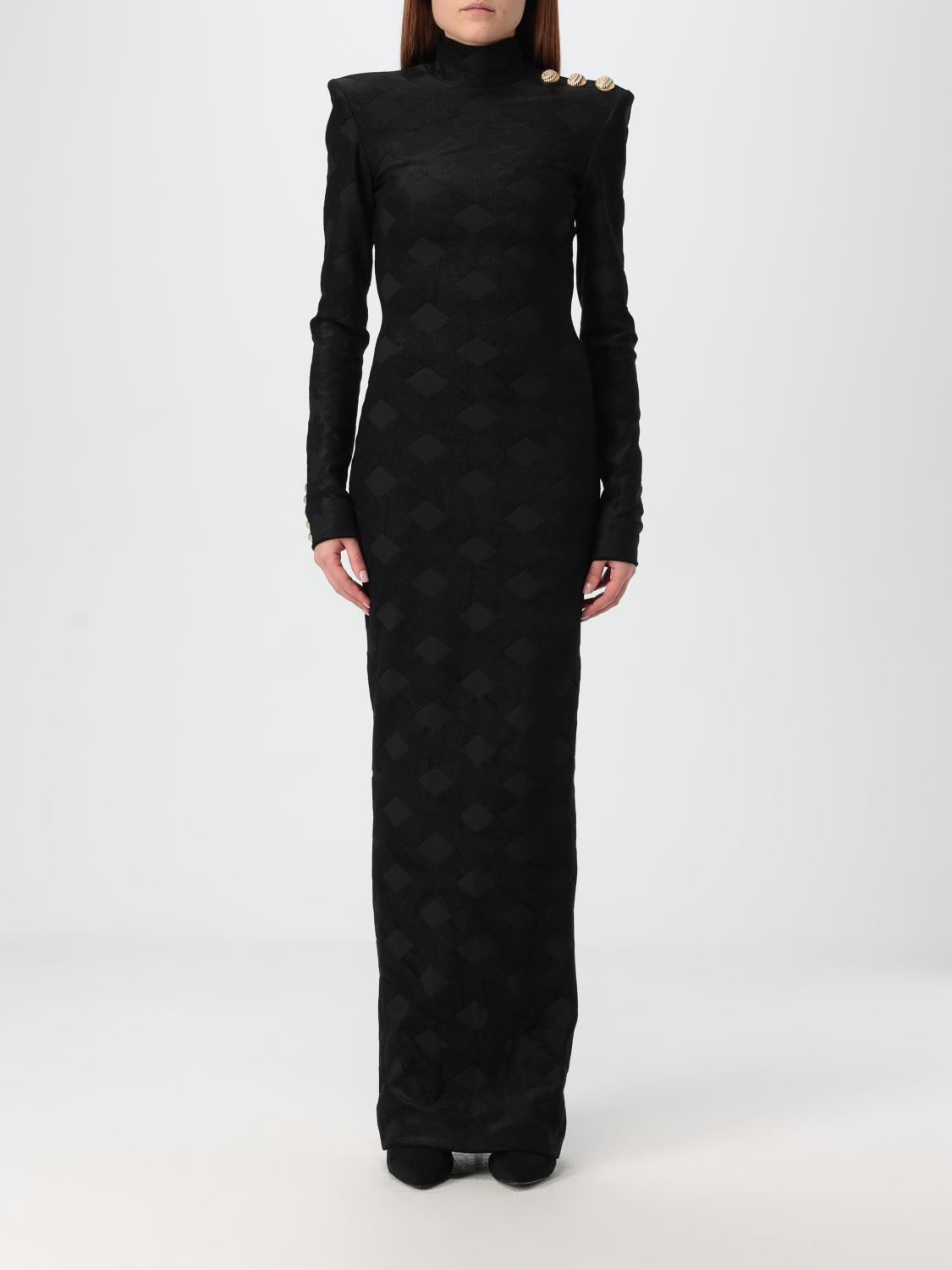 Giglio Abito Balmain in viscosa stretch