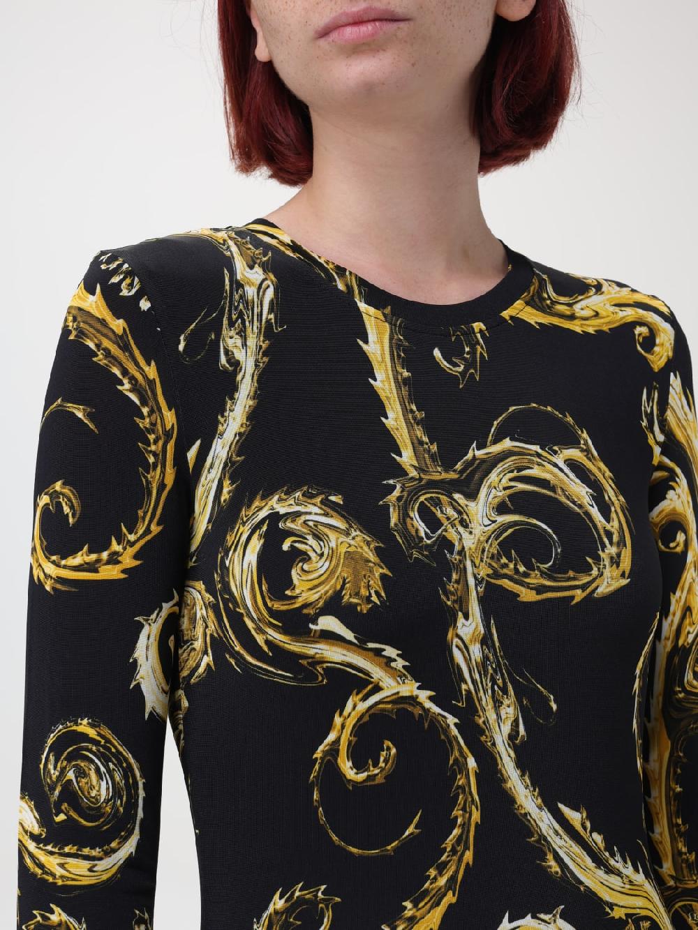 Giglio Abito Baroque Versace Jeans Couture
