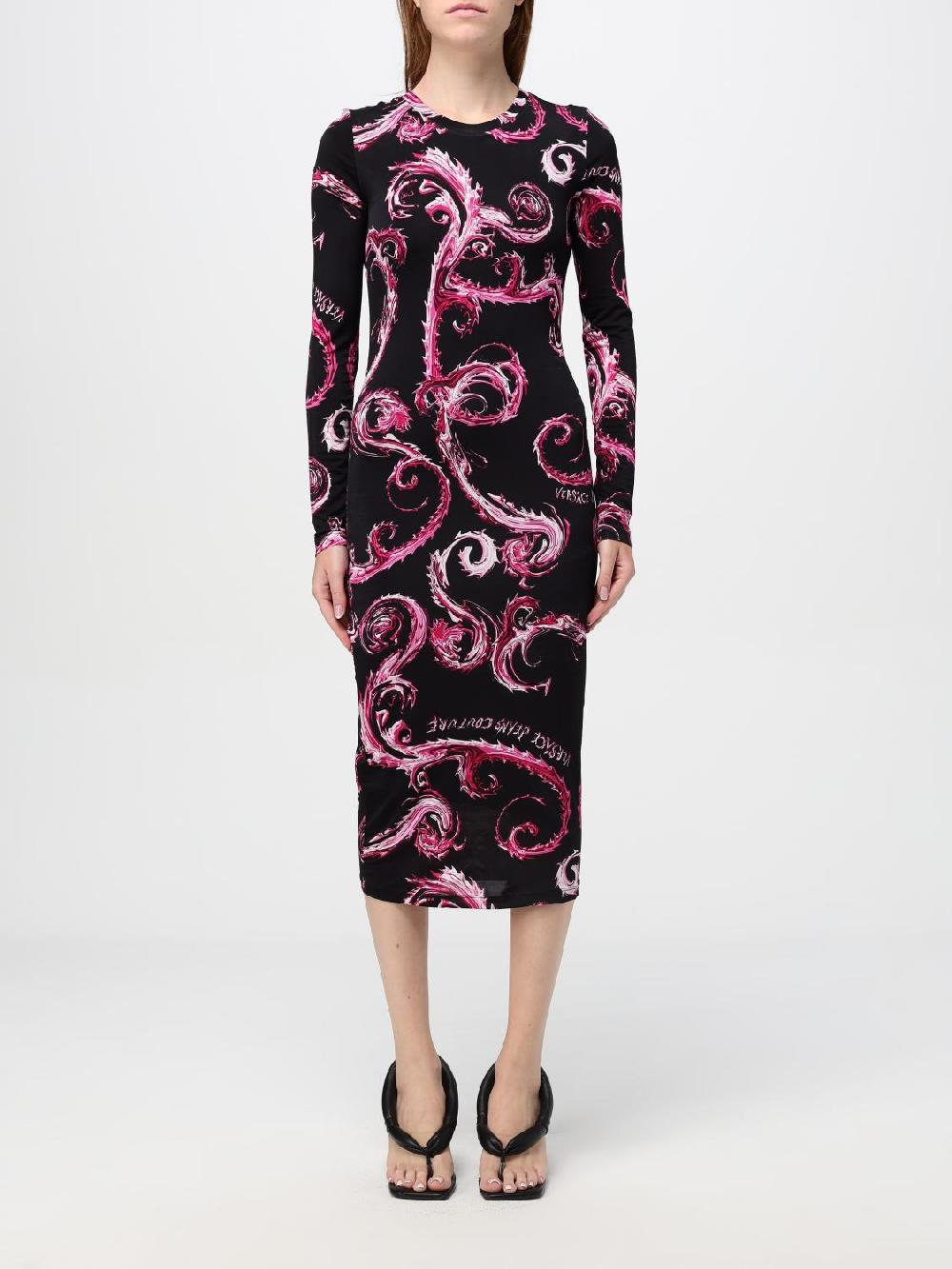 Giglio Abito Baroque Versace Jeans Couture