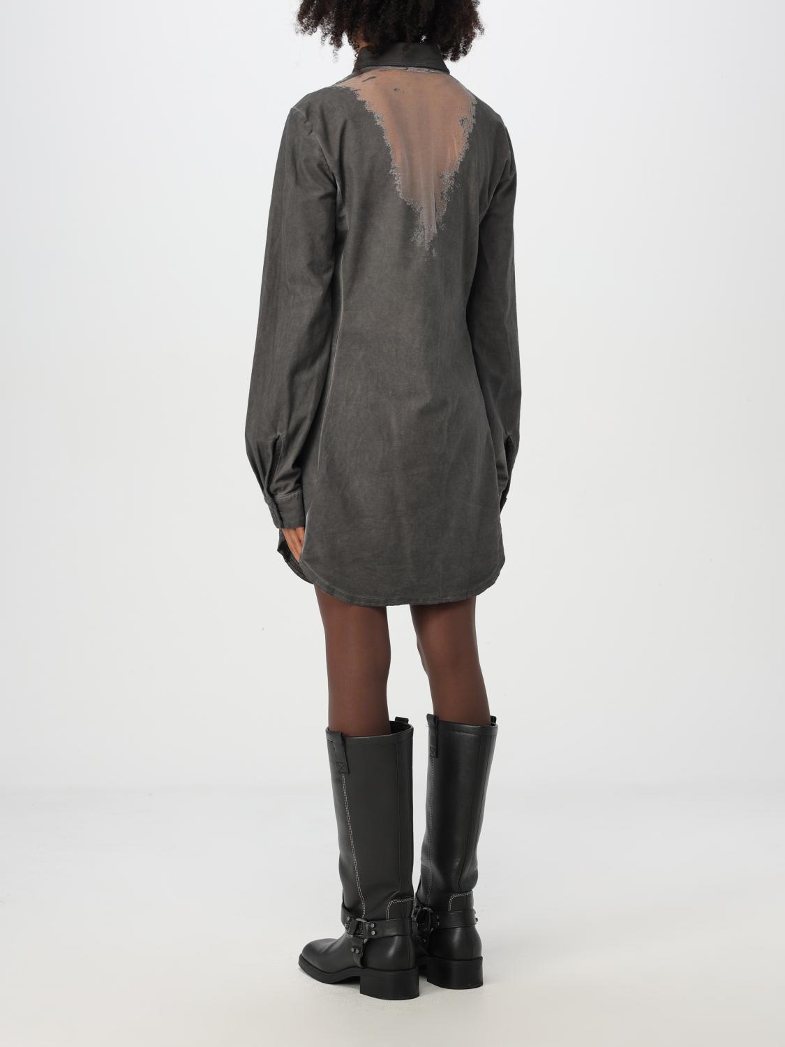 Giglio Abito Chemisier Diesel In Misto Cotone