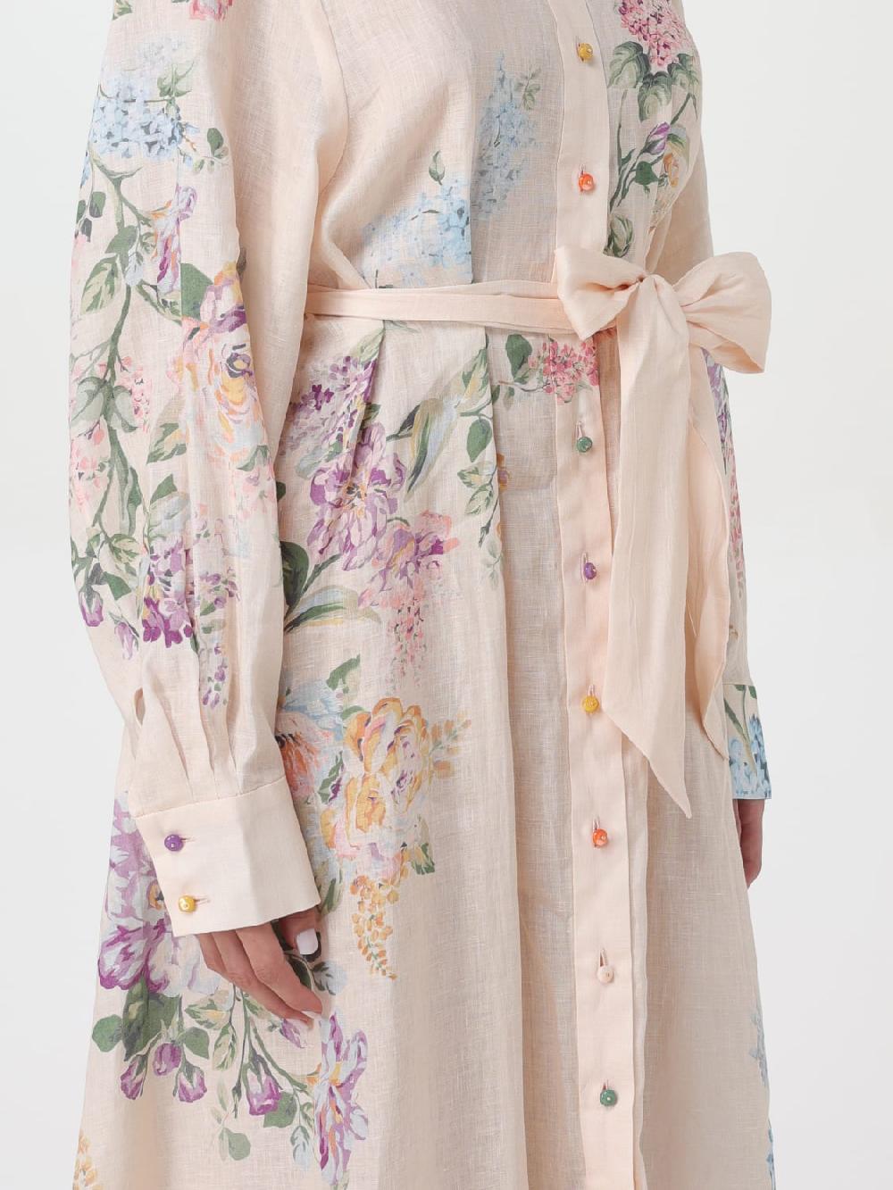 Giglio Abito Chemisier Floreale Zimmermann