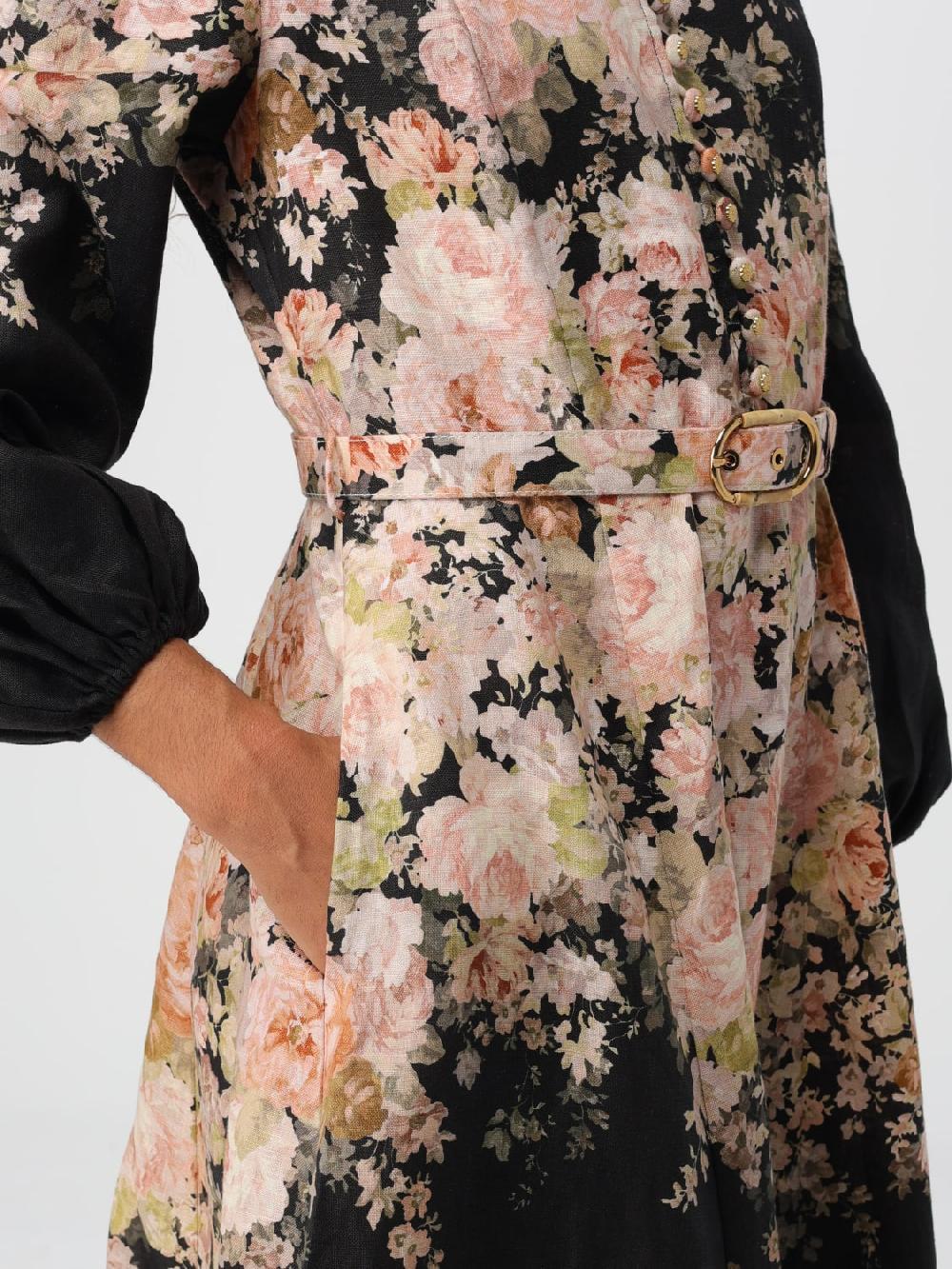 Giglio Abito Chemisier Zimmermann In Lino