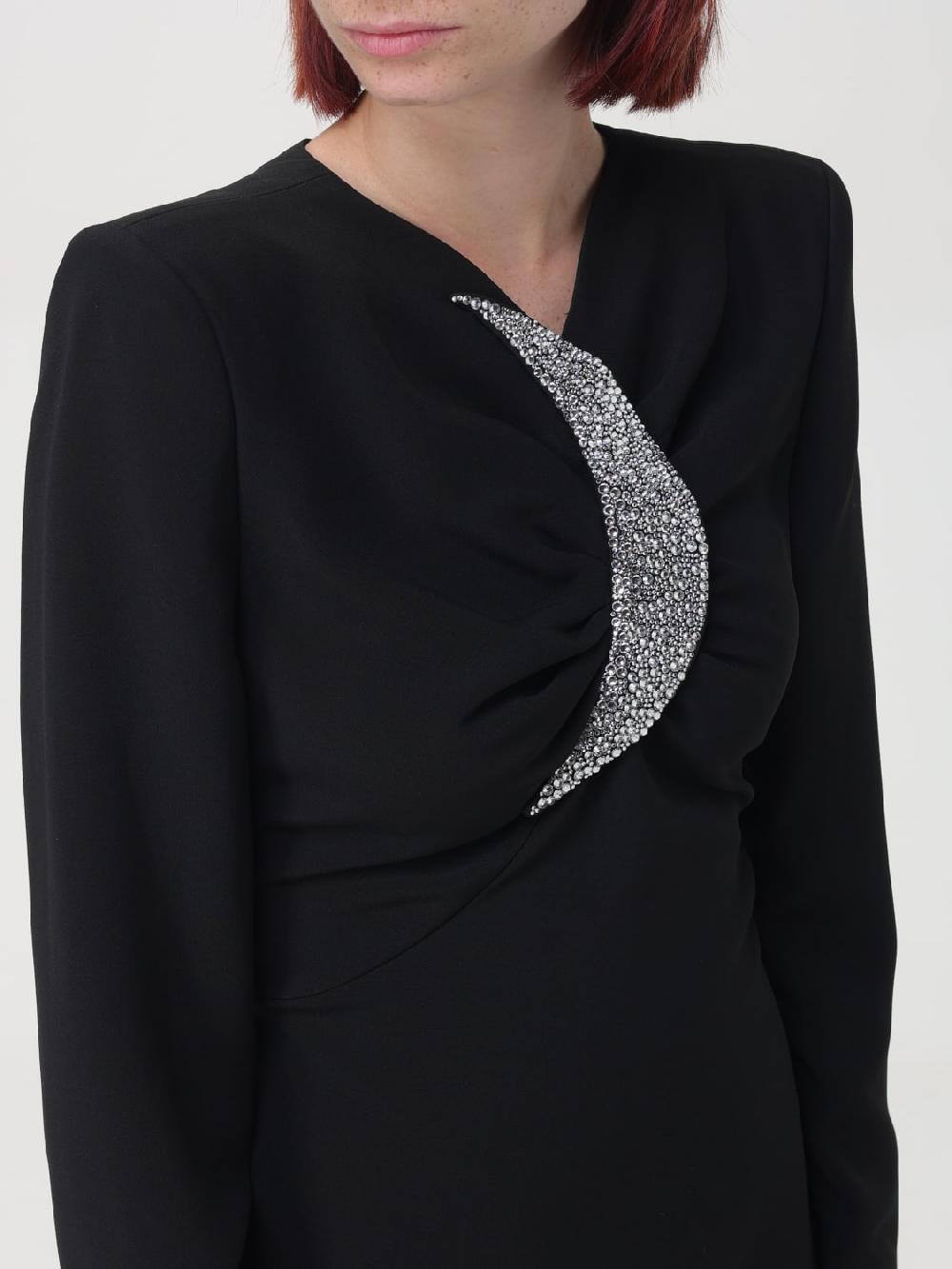 Giglio Abito Con Luna Di Strass Emporio Armani