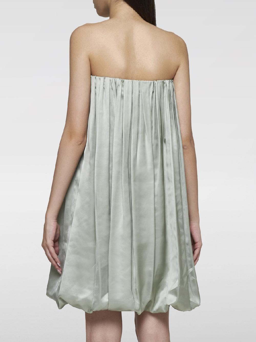 Giglio Abito Corto Con Pieghe Mm6 Maison Margiela