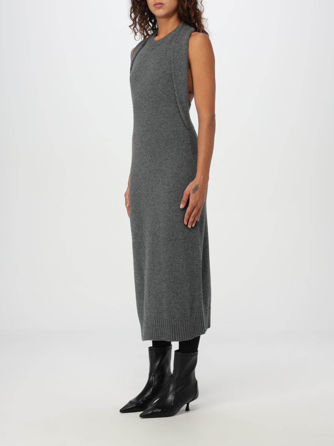 Giglio Abito Courrèges In Lana Stretch