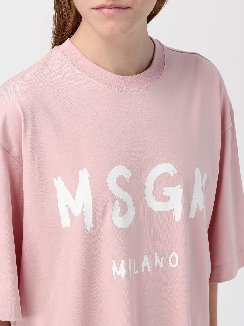 Giglio Abito Di Cotone MSGM
