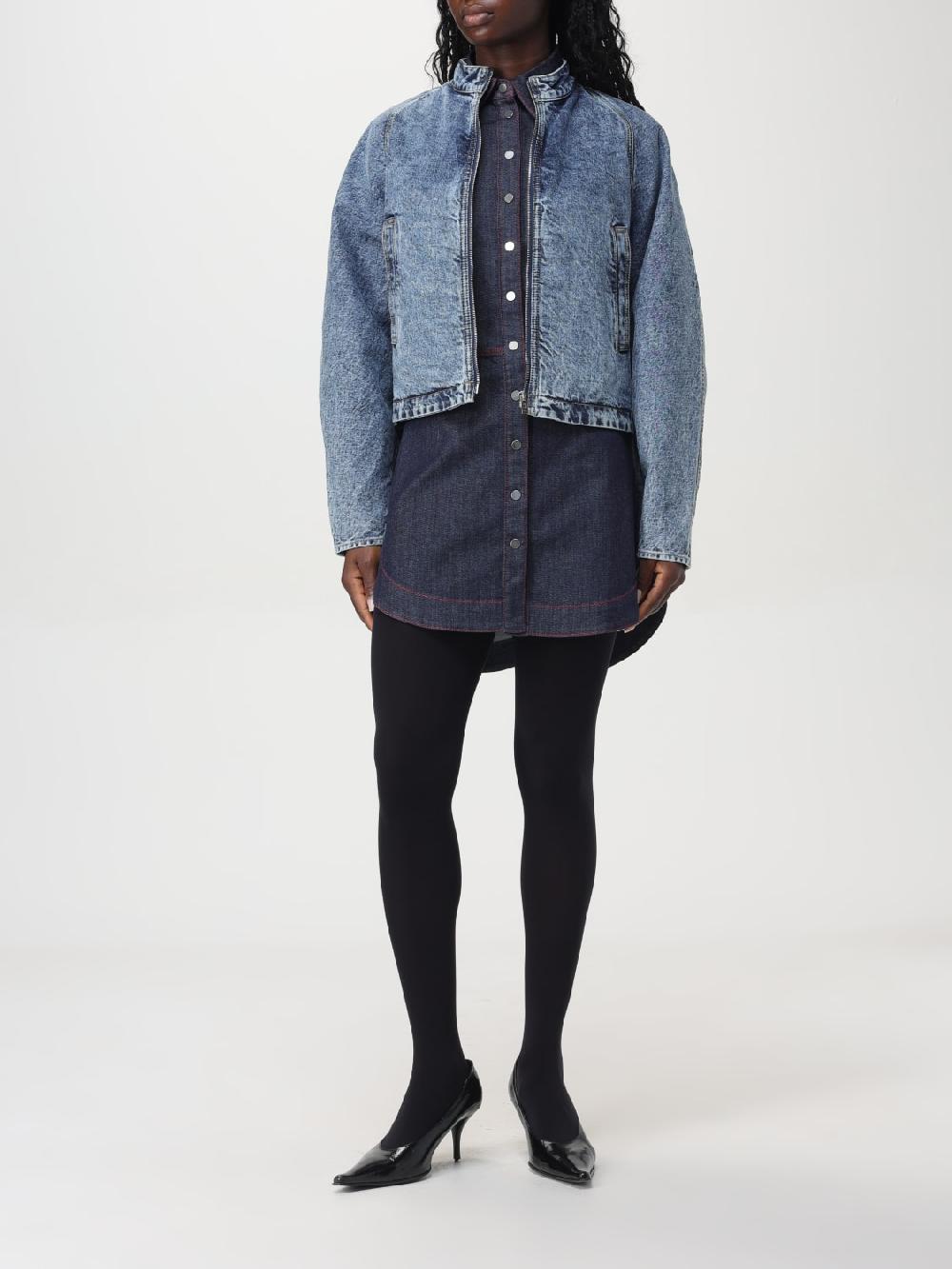Giglio Abito Di Jeans AlaÏa Chemisier