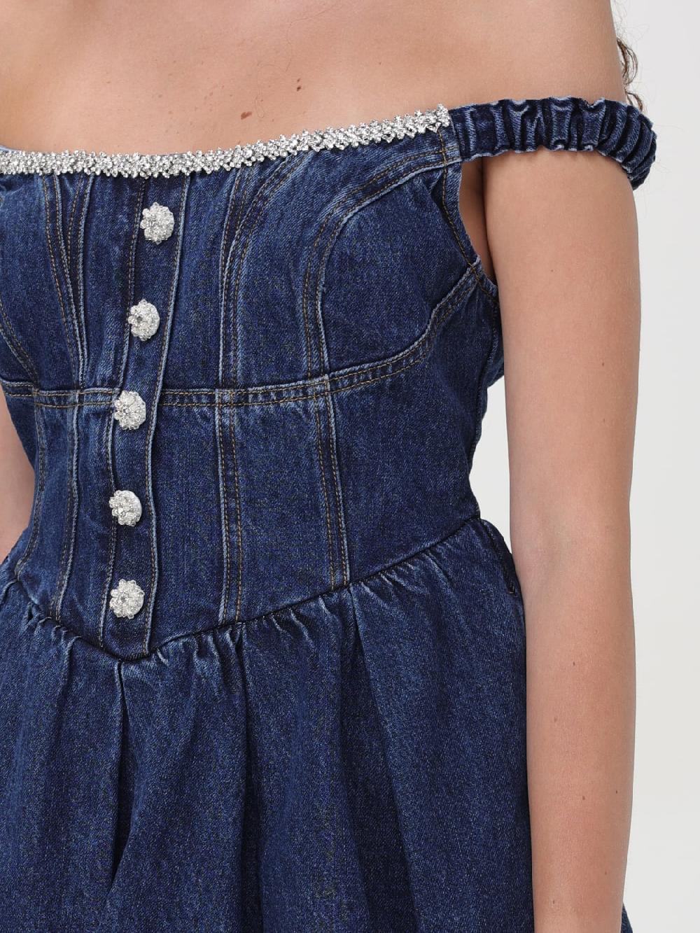 Giglio Abito Di Jeans Self-Portrait