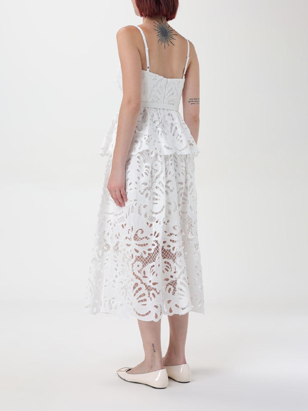 Giglio Abito Di Macramé Self-Portrait