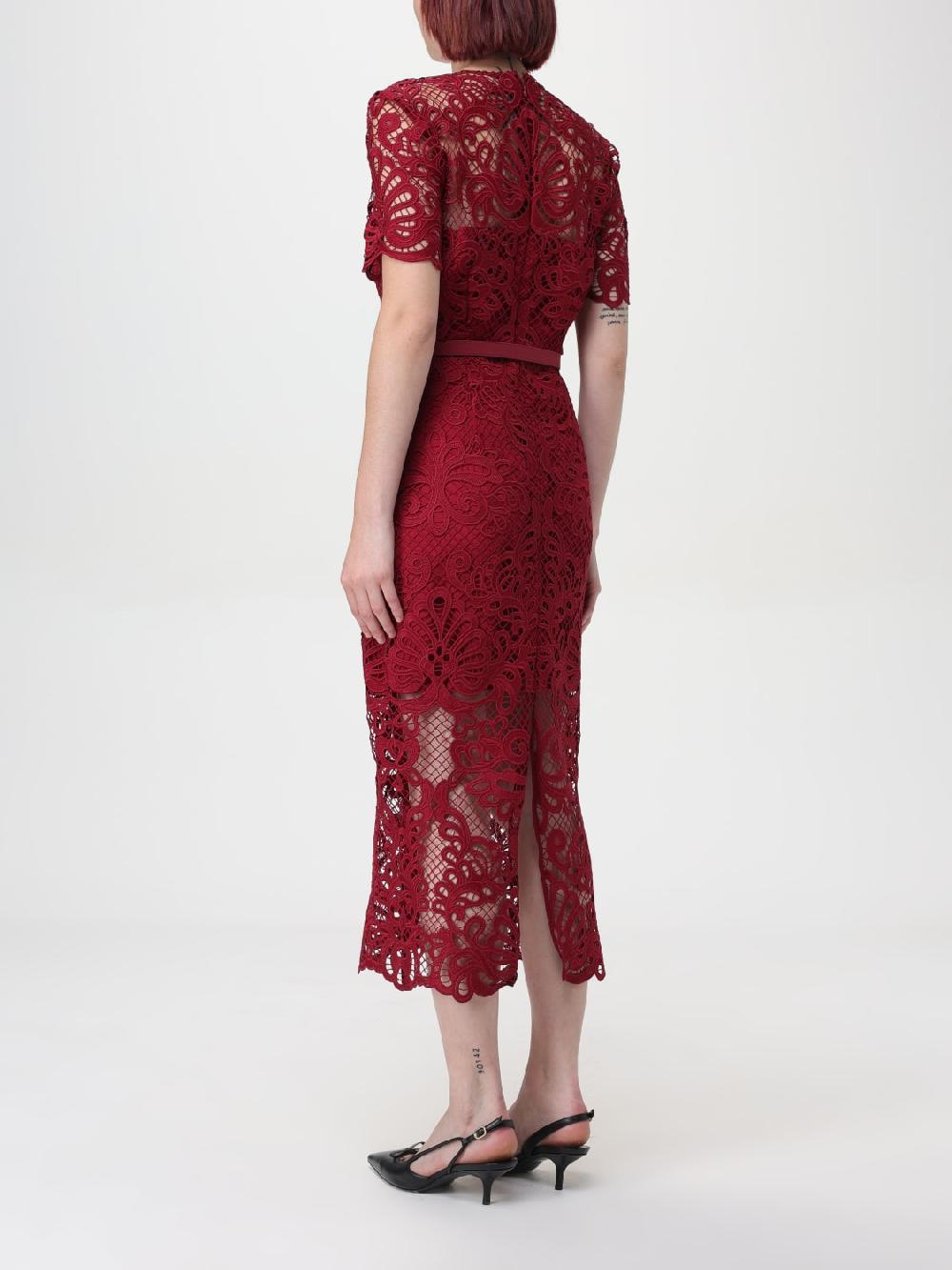 Giglio Abito Di Pizzo Self-Portrait