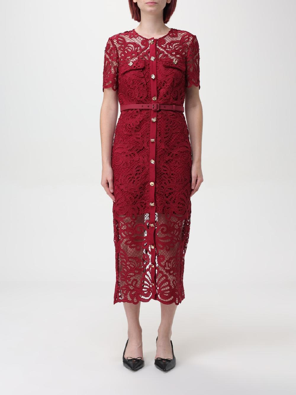 Giglio Abito di pizzo Self-Portrait