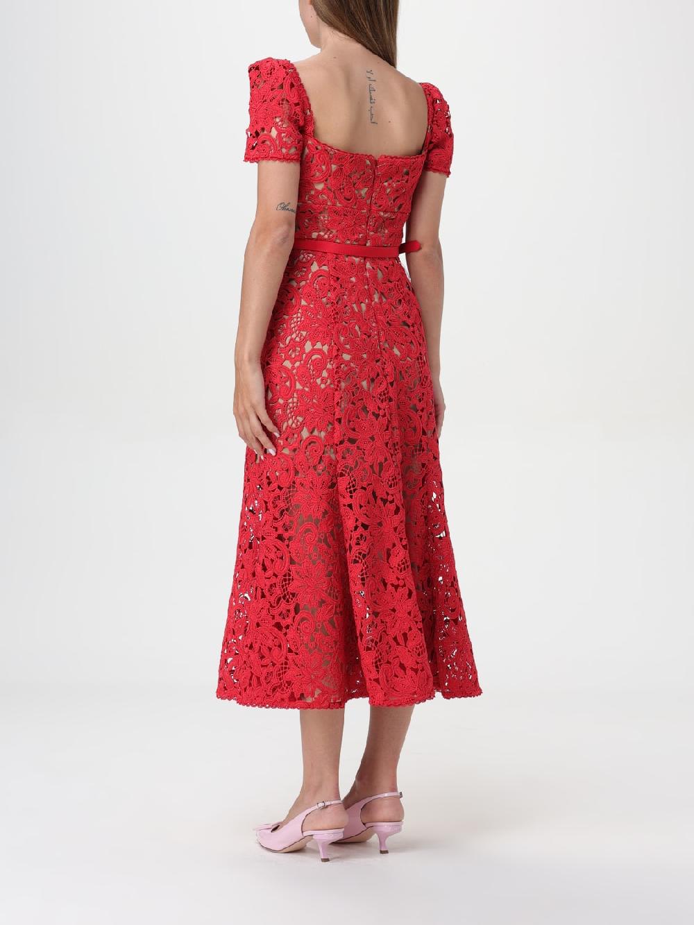 Giglio Abito Di Pizzo Self-Portrait