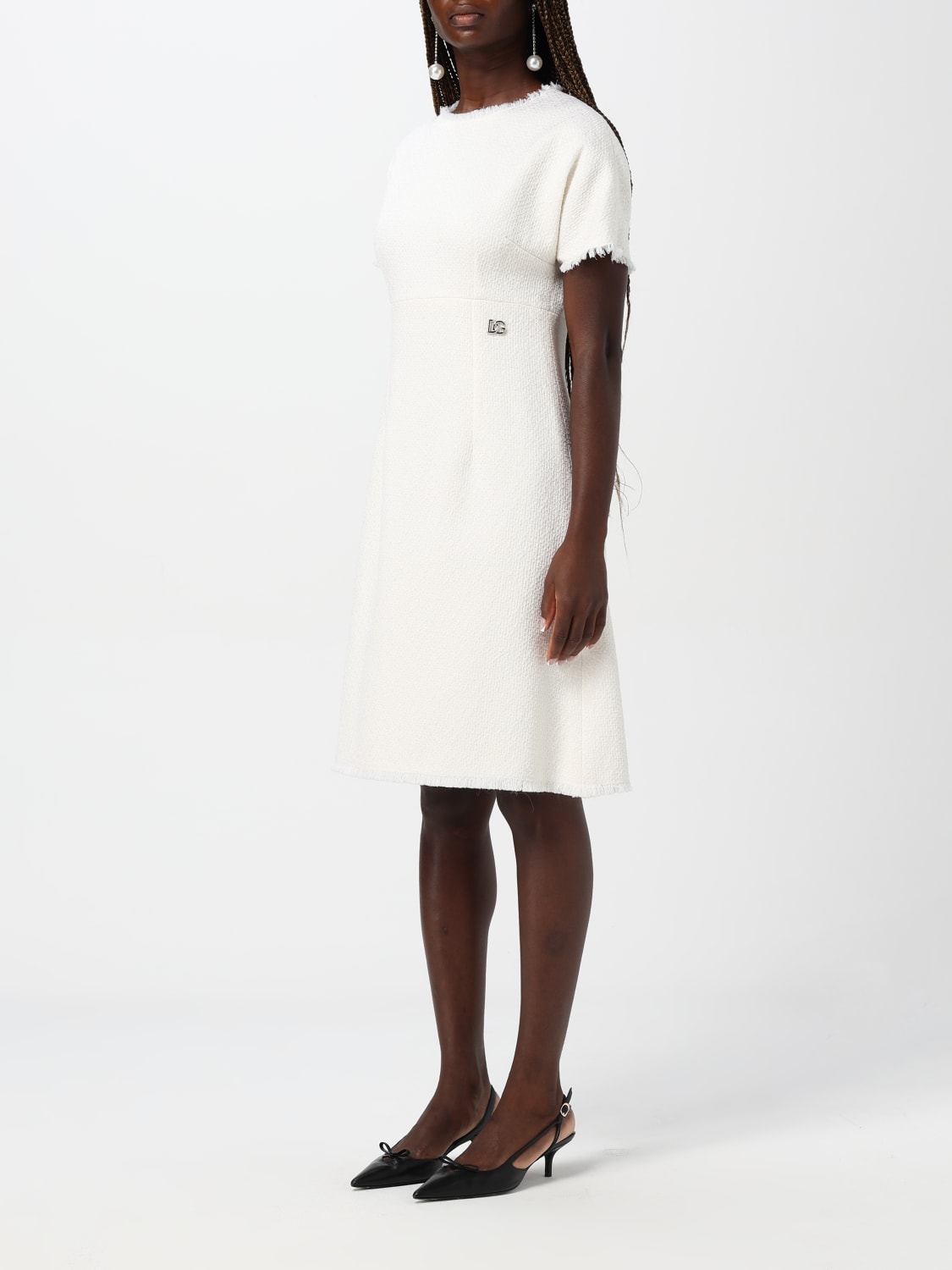 Giglio Abito Dolce & Gabbana In Tweed