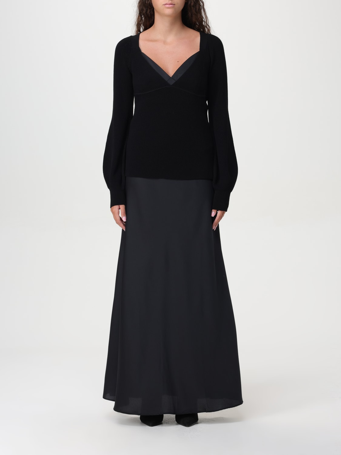 Giglio Abito double-layer Twinset in misto viscosa
